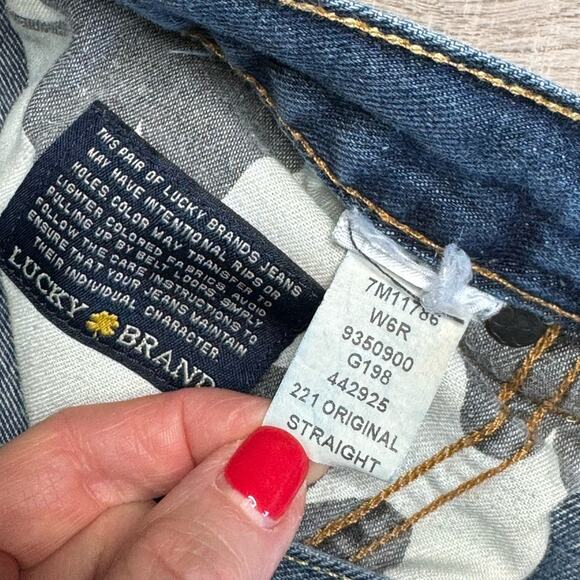 LUCKY BRAND 221 Original Straight Leg Denim Jeans Men’s - Picture 4 of 7